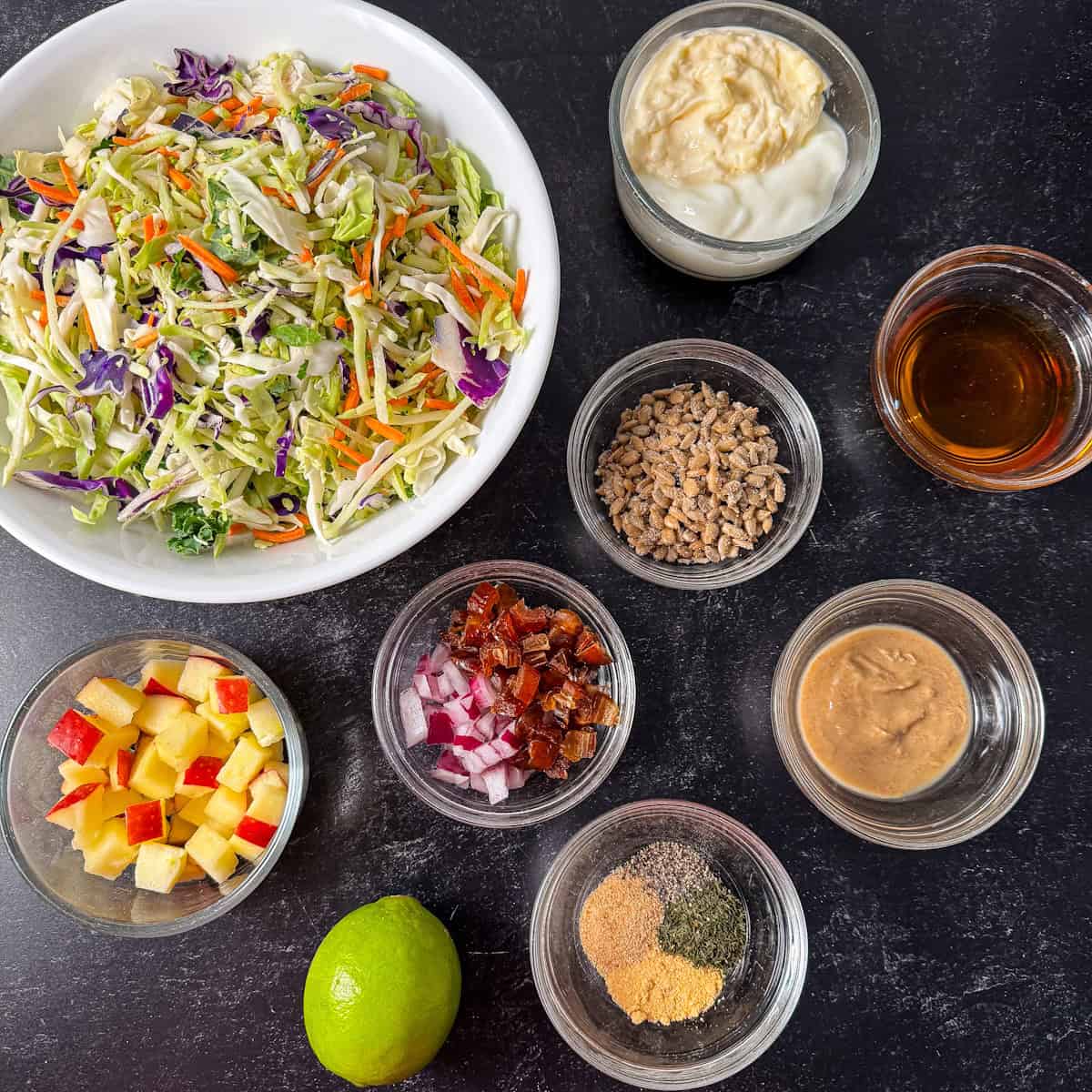 kale apple slaw ingredients