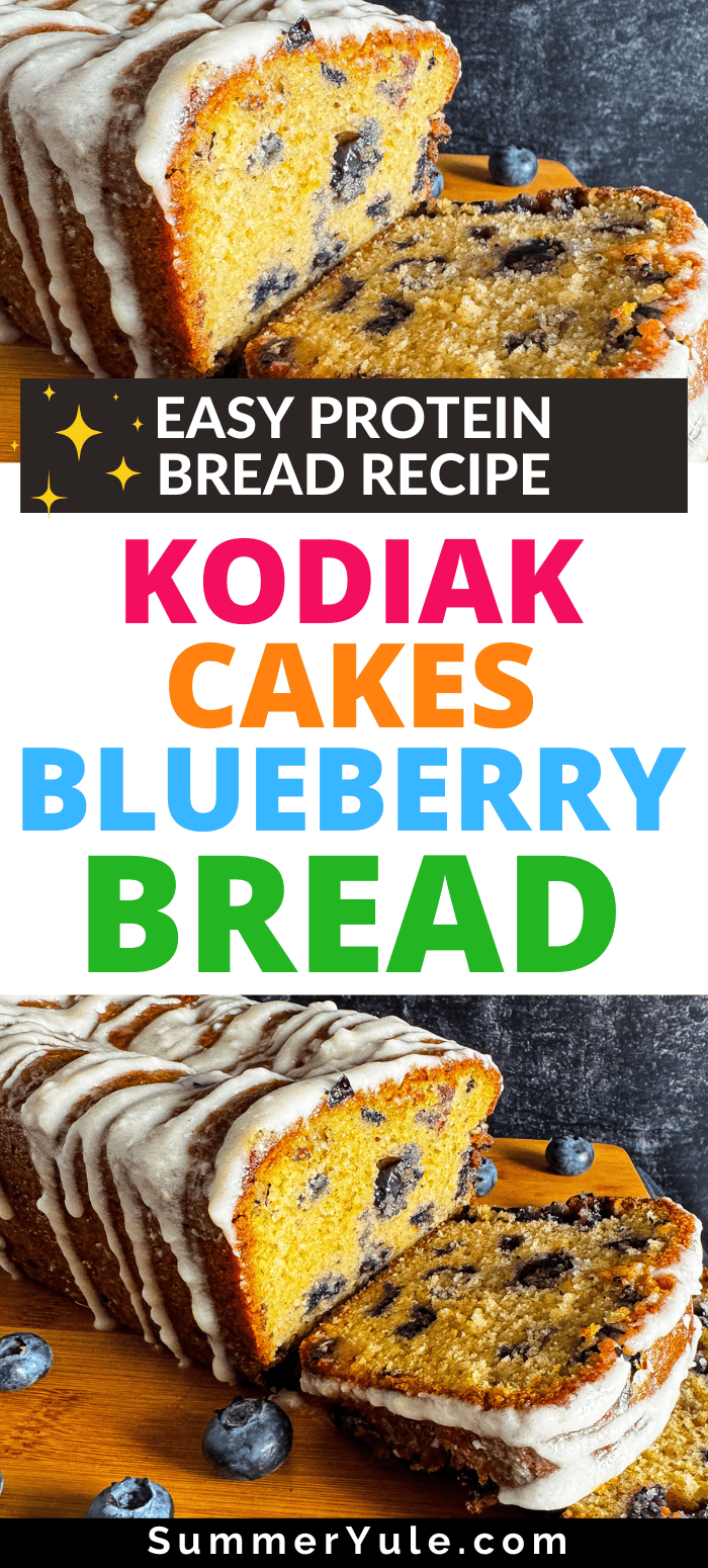 Kodiak Cakes Blueberry Bread
