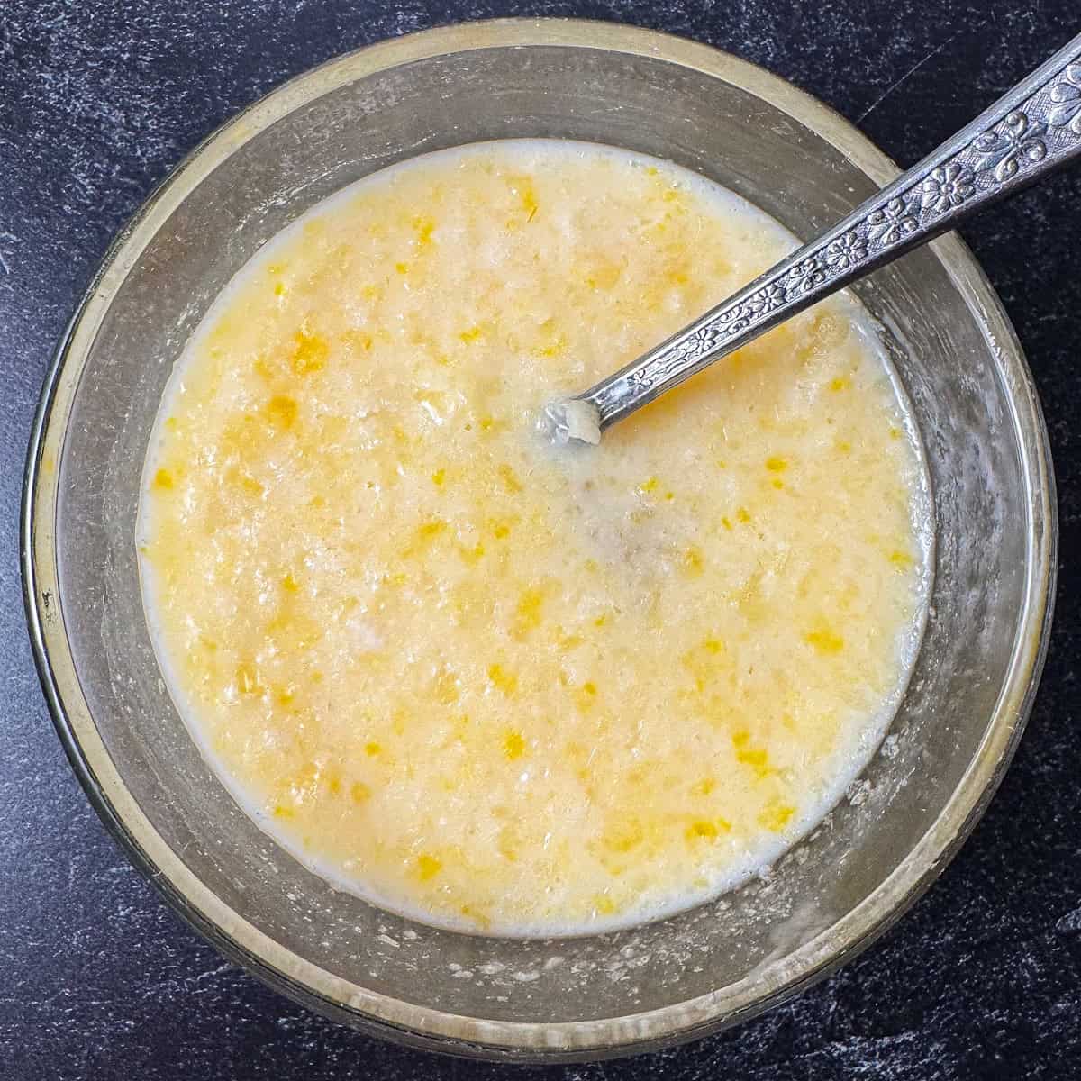 cornbread wet ingredients