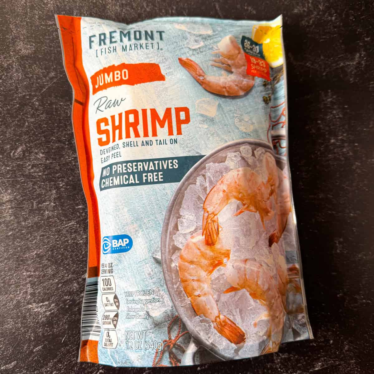 frozen jumbo shrimp