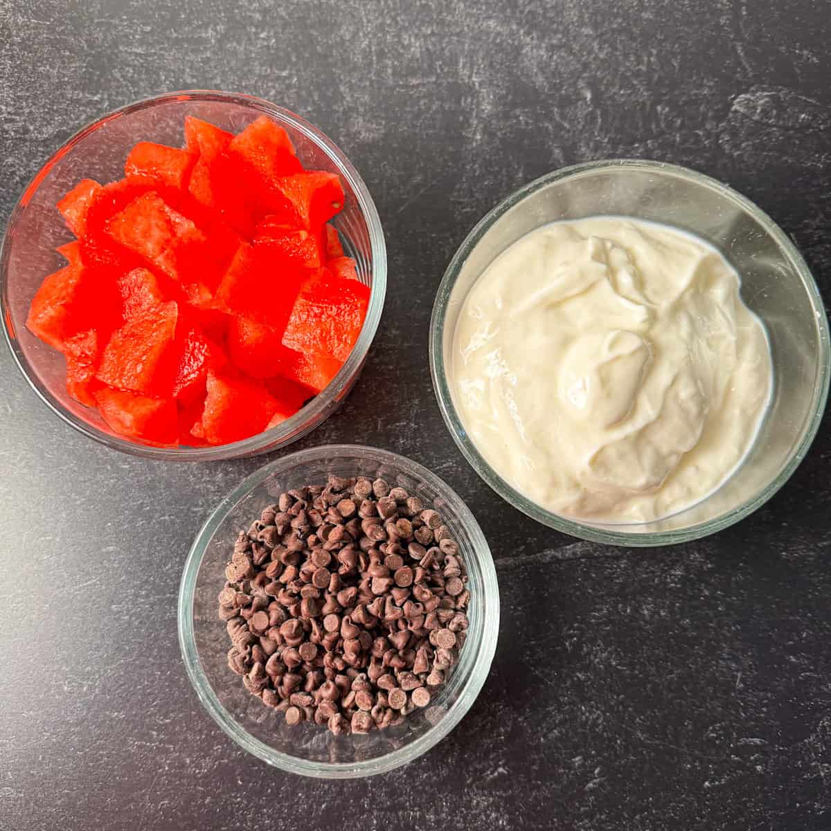 watermelon yogurt clusters ingredients