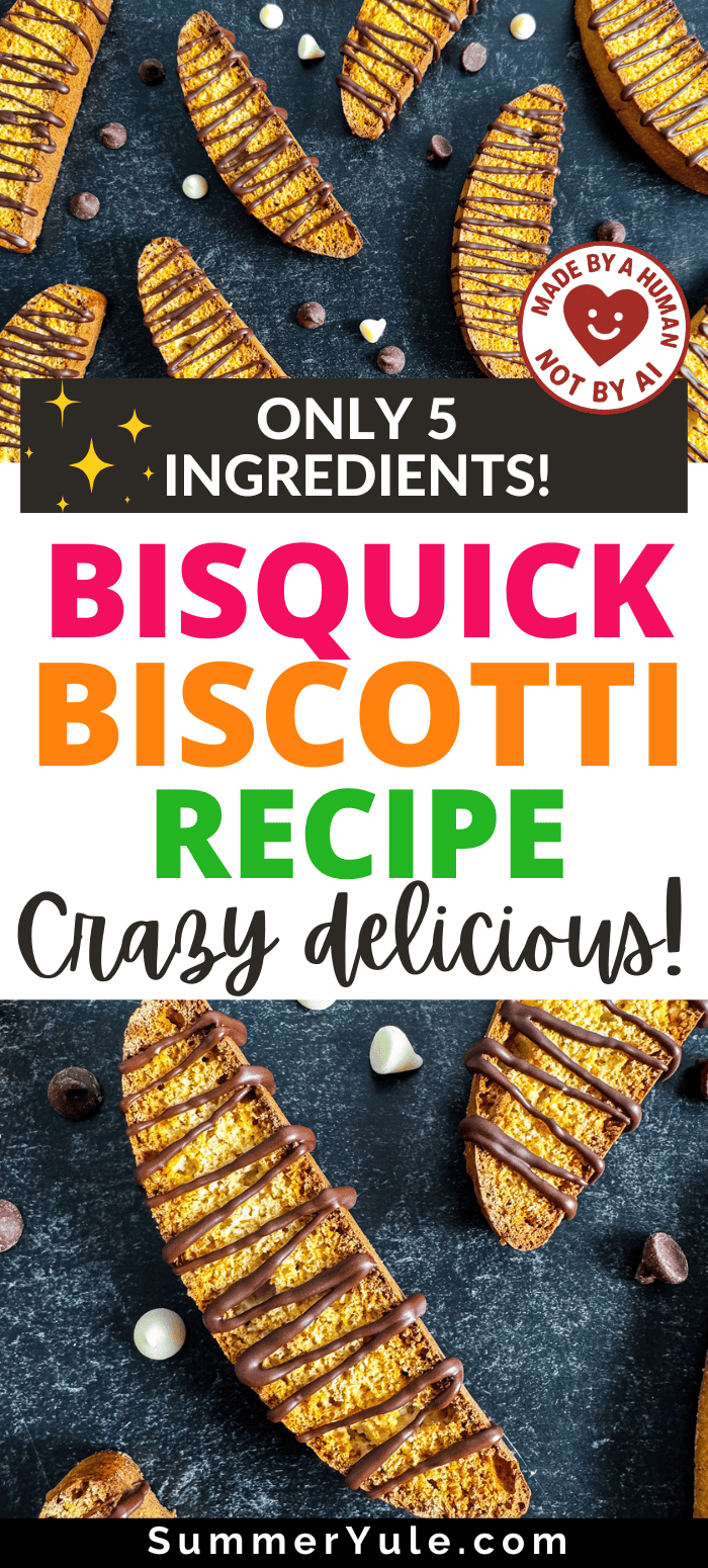 Bisquick biscotti