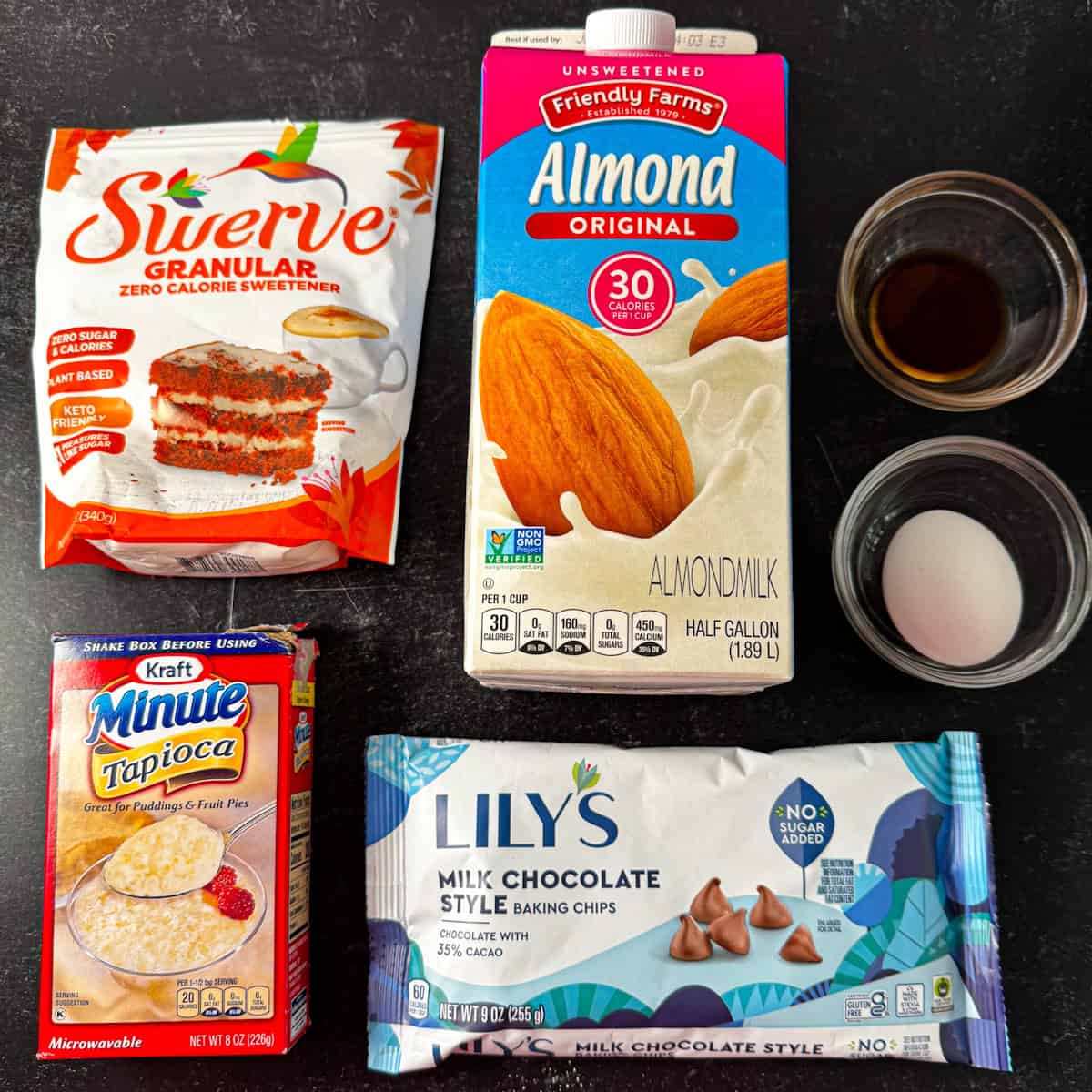 sugar free chocolate tapioca pudding ingredients