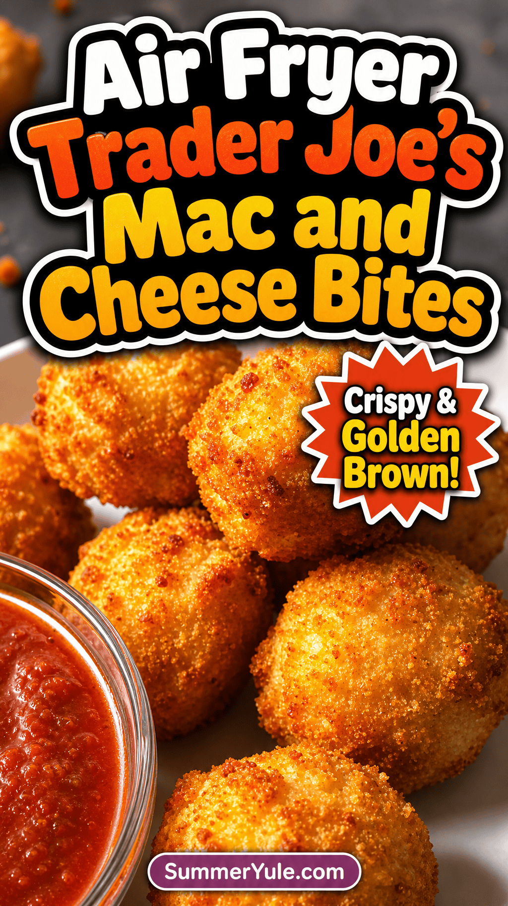 trader joe's mac and cheese bites air fryer