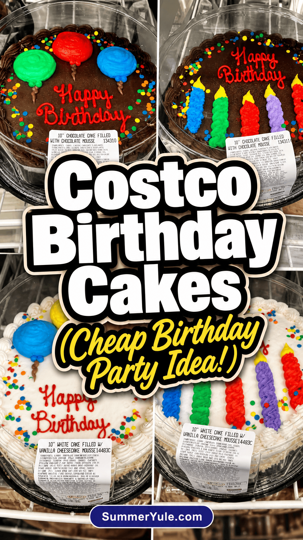 costco birthday cake designs