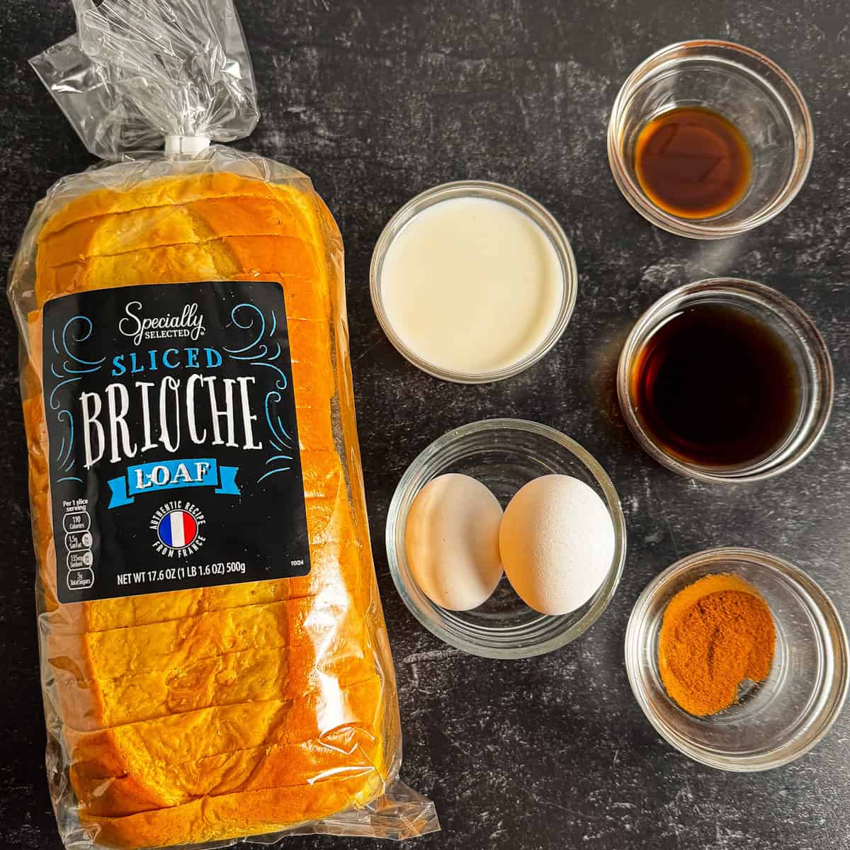 latte french toast ingredients