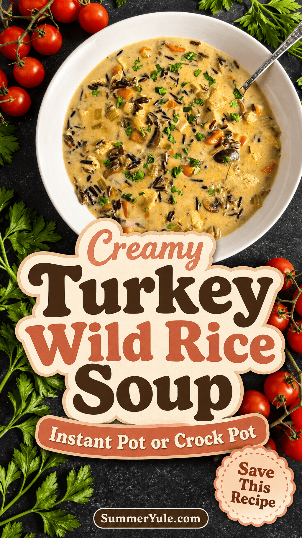 turkey wild rice soup recipe