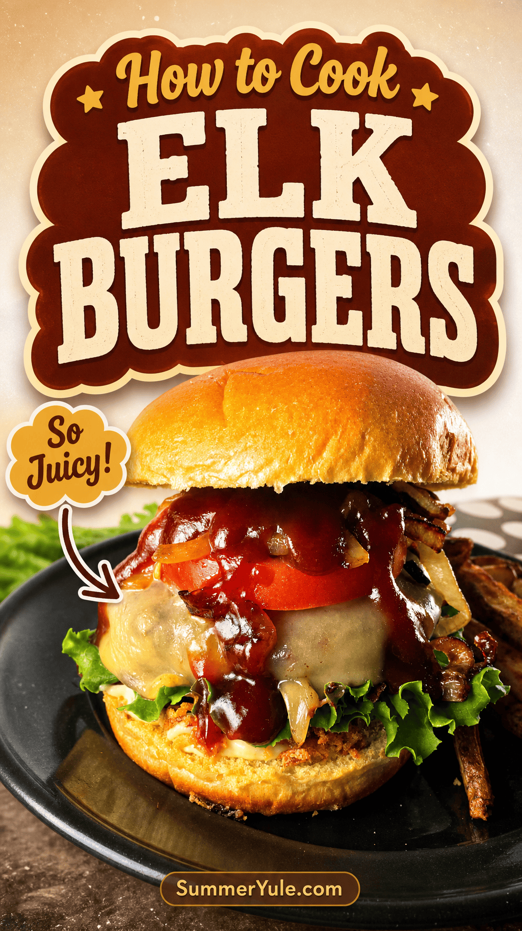how to cook elk burgers